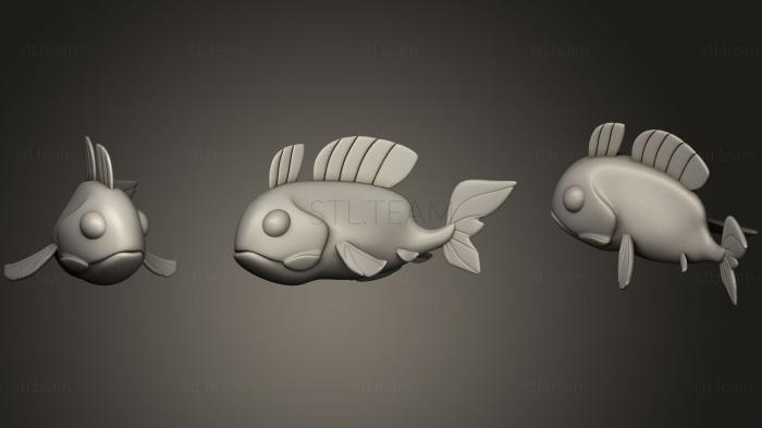 3D модель Зодиакальные Рыбы (STL)